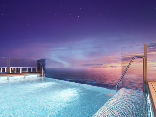 the pool at The Haven, NCL Viva