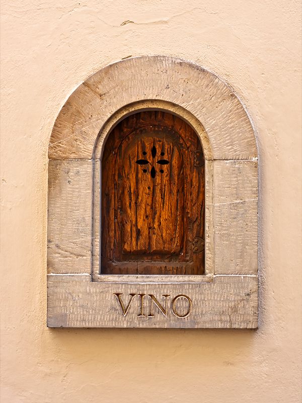 Florence wine window
