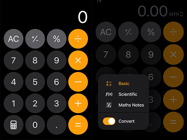 iphone calculator hack step 1