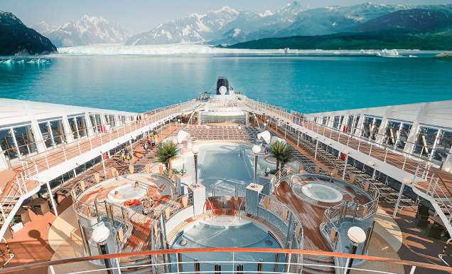 The MSC Poesia Deck offers a blend of elegance and relaxation, featuring spacious sun decks, sparkling pools, and panoramic ocean views.