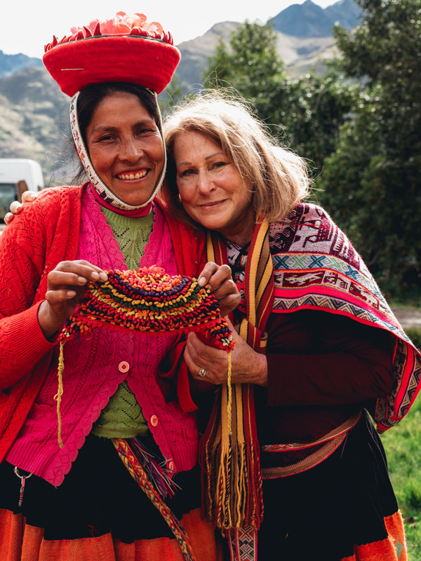the Indigenous women of the Huilloc community