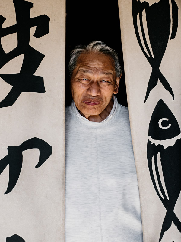Local artisan Yukiaki Tenpaku