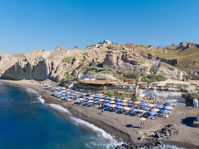 Royal Carribean Santorini Beach Club in Greece