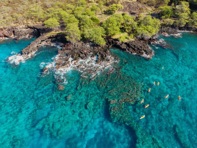 turquoise waters in Hawai‘i