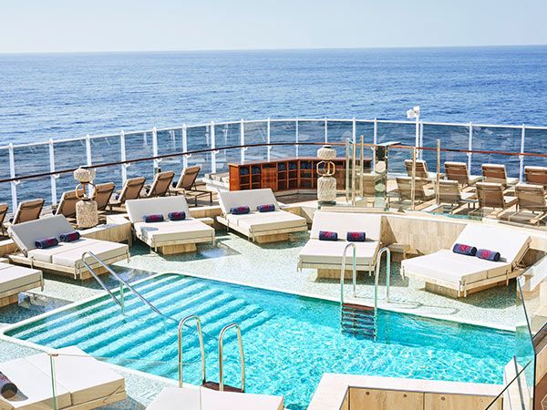 Explora Cruises' indoor pool