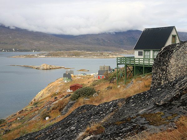 visit to village of Nuuk through HX Expeditions