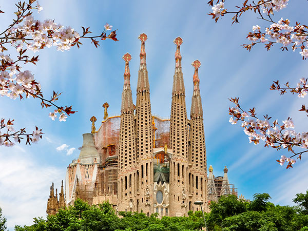 La Sagrada Familia in Barcelona