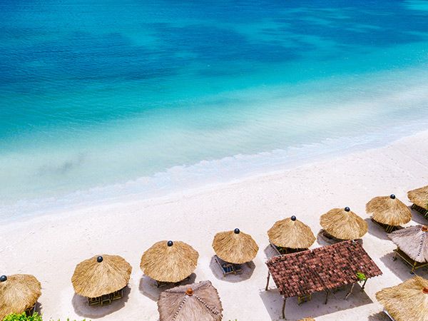 Lombok Island in Indonesia