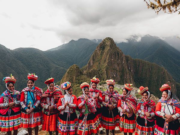 women from Peru's sacred valley