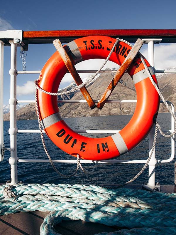 onboard the T.S.S.Earnslaw