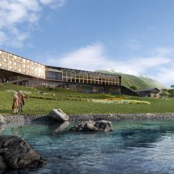 Exterior view of what the new Cormorant at 55 South will look like when complete.