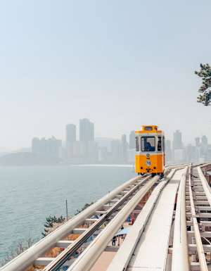 the Blue Line Park Sky Capsule, Busan