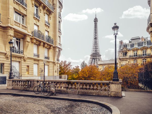 The Eiffel Tower in Paris, France