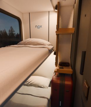 Europe’s new private-room sleeper train will visit over 100 cities