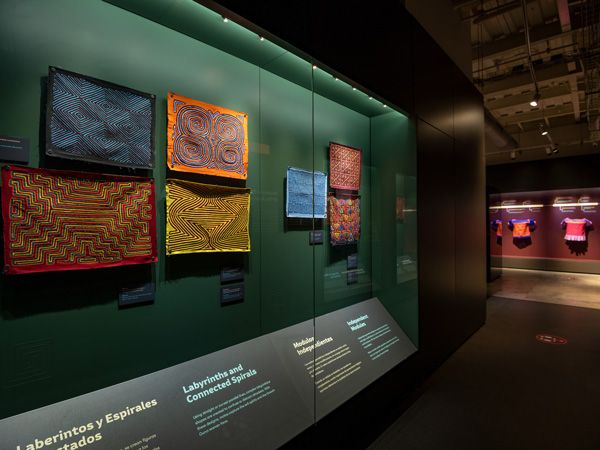 detailed exhibits at the Mola Museum, Panama
