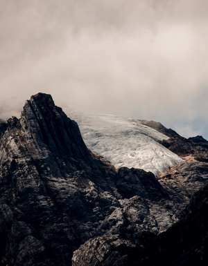 Carstensz Glacier, Lorentz National Park, indonesia