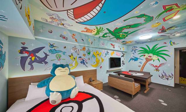 Pokemon-themed hotel