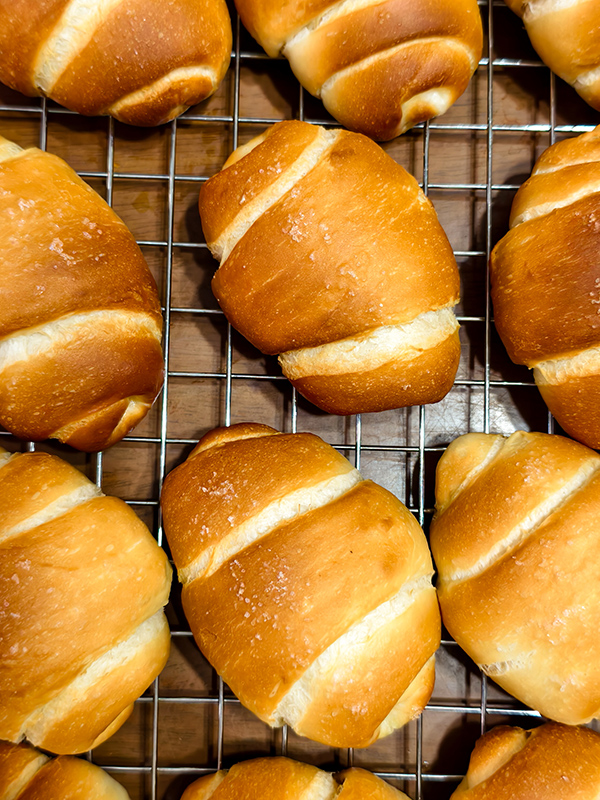 Shio pan or Japanese butter cookies,Bread baking. 