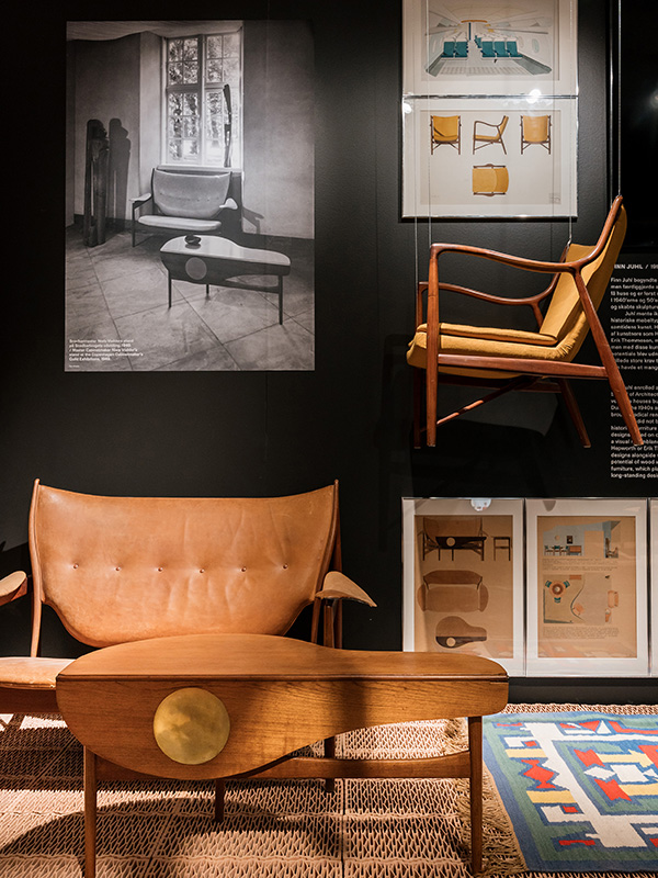 The elegant simplicity of Danish modern furniture.