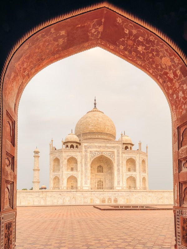 Taj Mahal in Agra, India