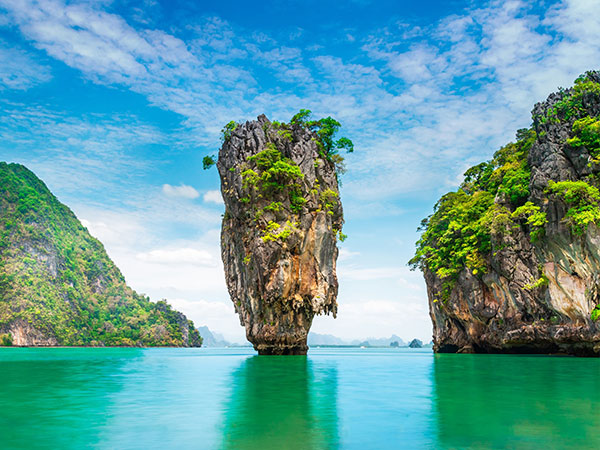 iconic ‘James Bond Island’ made famous in The Man with the Golden Gun thailand