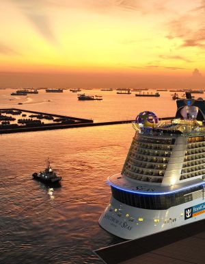 Spectrum Of The Seas in Singapore, royal caribbean