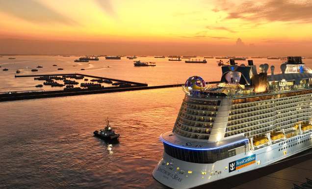 Spectrum Of The Seas in Singapore, royal caribbean