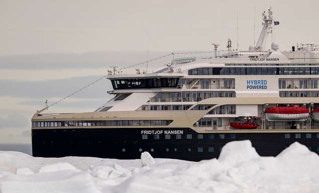 The ms fridtjof nansen hx expeditions ship