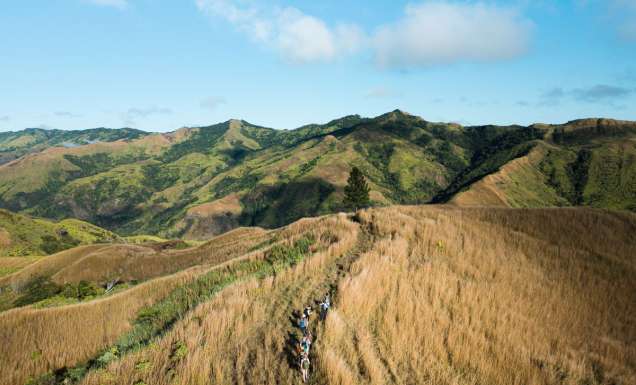 Hiking in Fiji