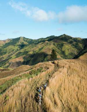 Hiking in Fiji