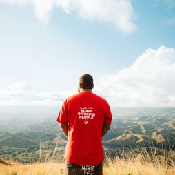 An Intrepid tour leader in the Fiji highlands