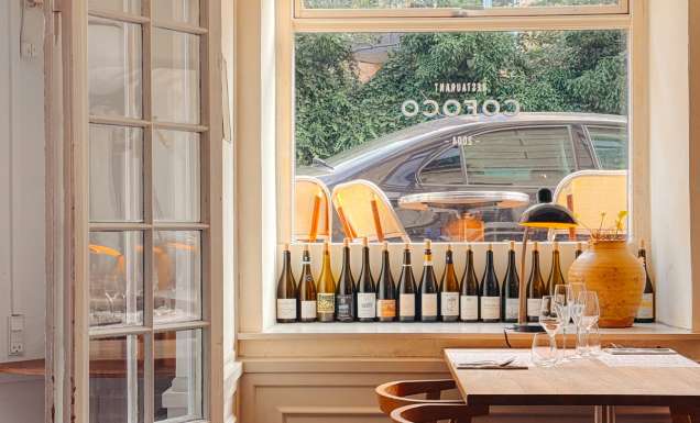 Inside Restaurant Cofoco in Copenhagen