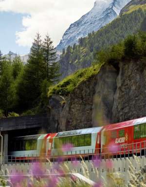 Glacier Express in Switzerland