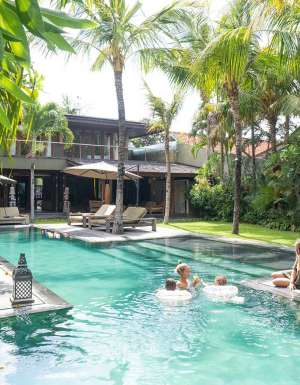 family at villa finder accomm