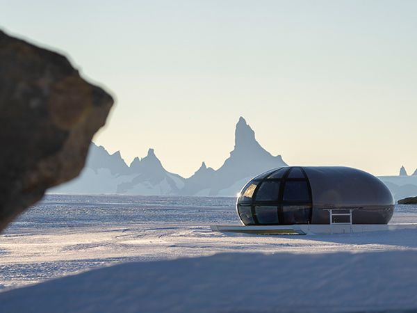 white desert echo base camp