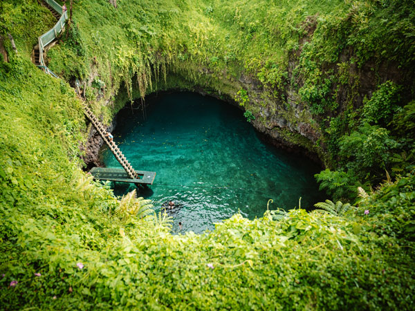 Samoa’s To-Sua Ocean Trench