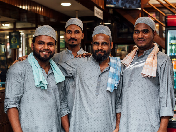 Olympia coffee house servers