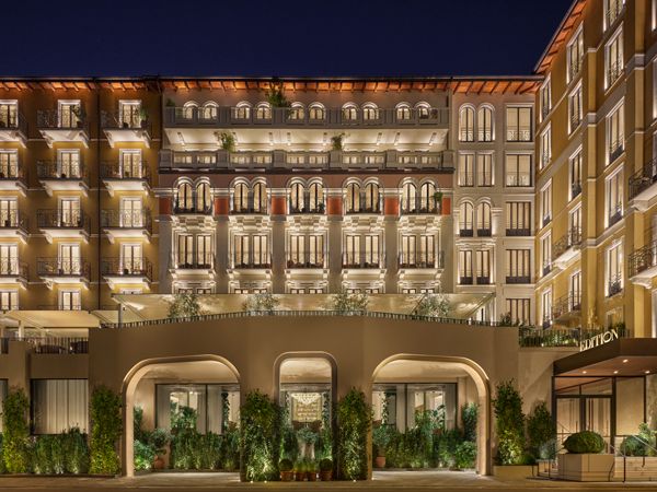 the exterior of The Lake Como EDITION