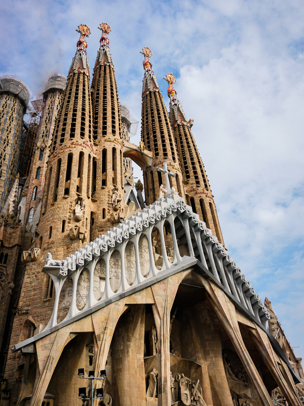 La Sagrada Família in Barcelona, Spain