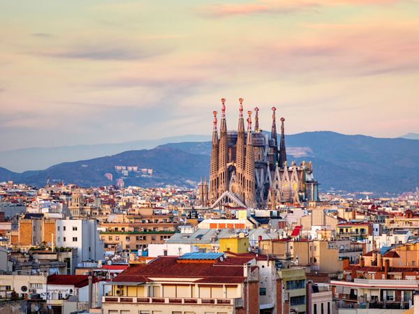La Sagrada Família in Barcelona, Spain