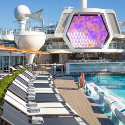 the pool club of Celebrity Xcel