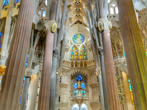 La Sagrada Família in Barcelona, Spain