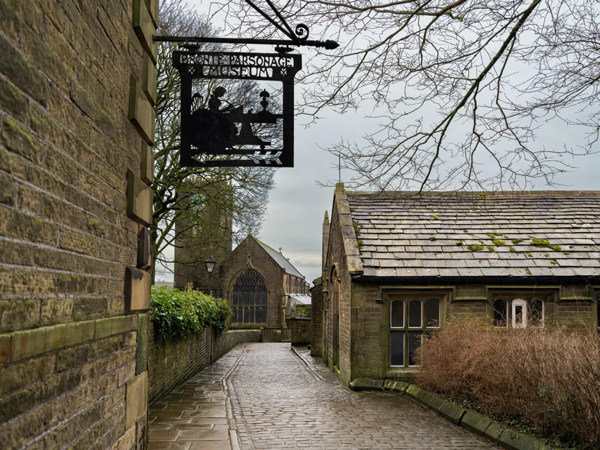 the Brontë Parsonage, where the Brontë sisters lived and wrote