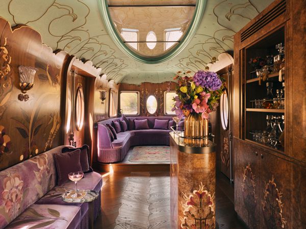 Celia Carriage on The British Pullman, A Belmond Train