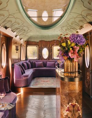 Celia Carriage on The British Pullman, A Belmond Train