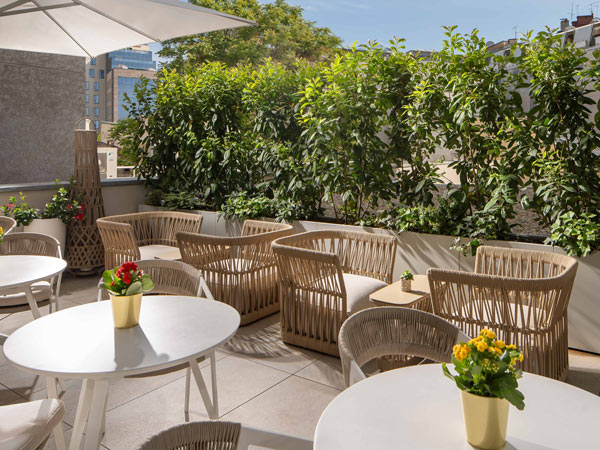 Intercontinental Athenee terrace