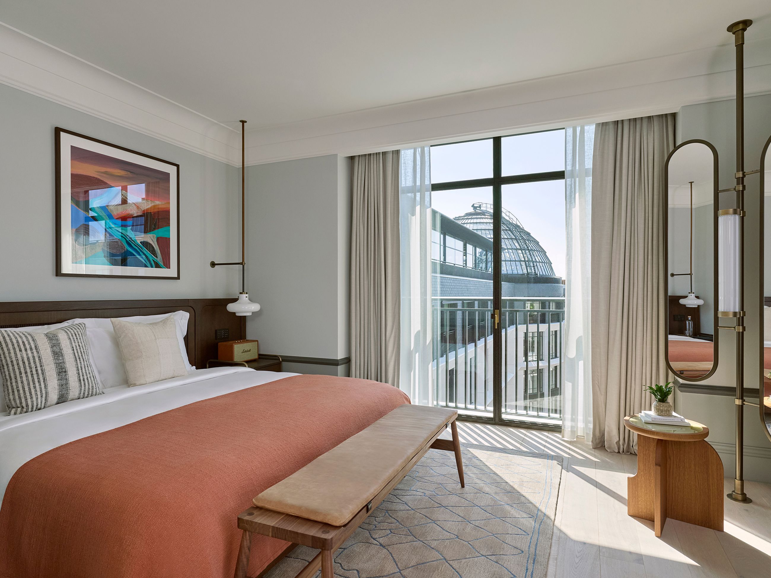 Courtyard Suite bedroom