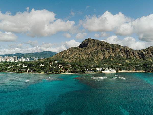 Lē‘ahi (Diamond Head) on o'ahu