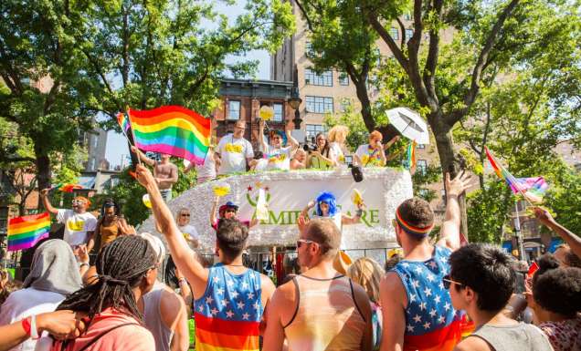 Pride Parade, West Village, Manhattan, NYC