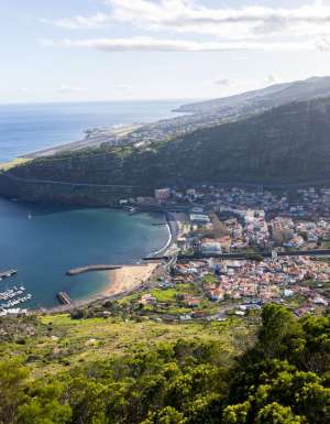 Machico as seen from above